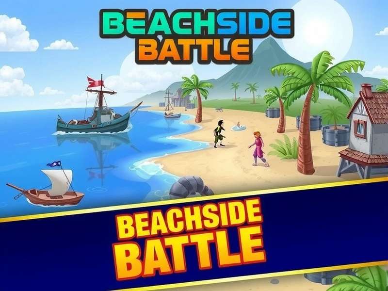 Beachside Battle Game Screenshot
